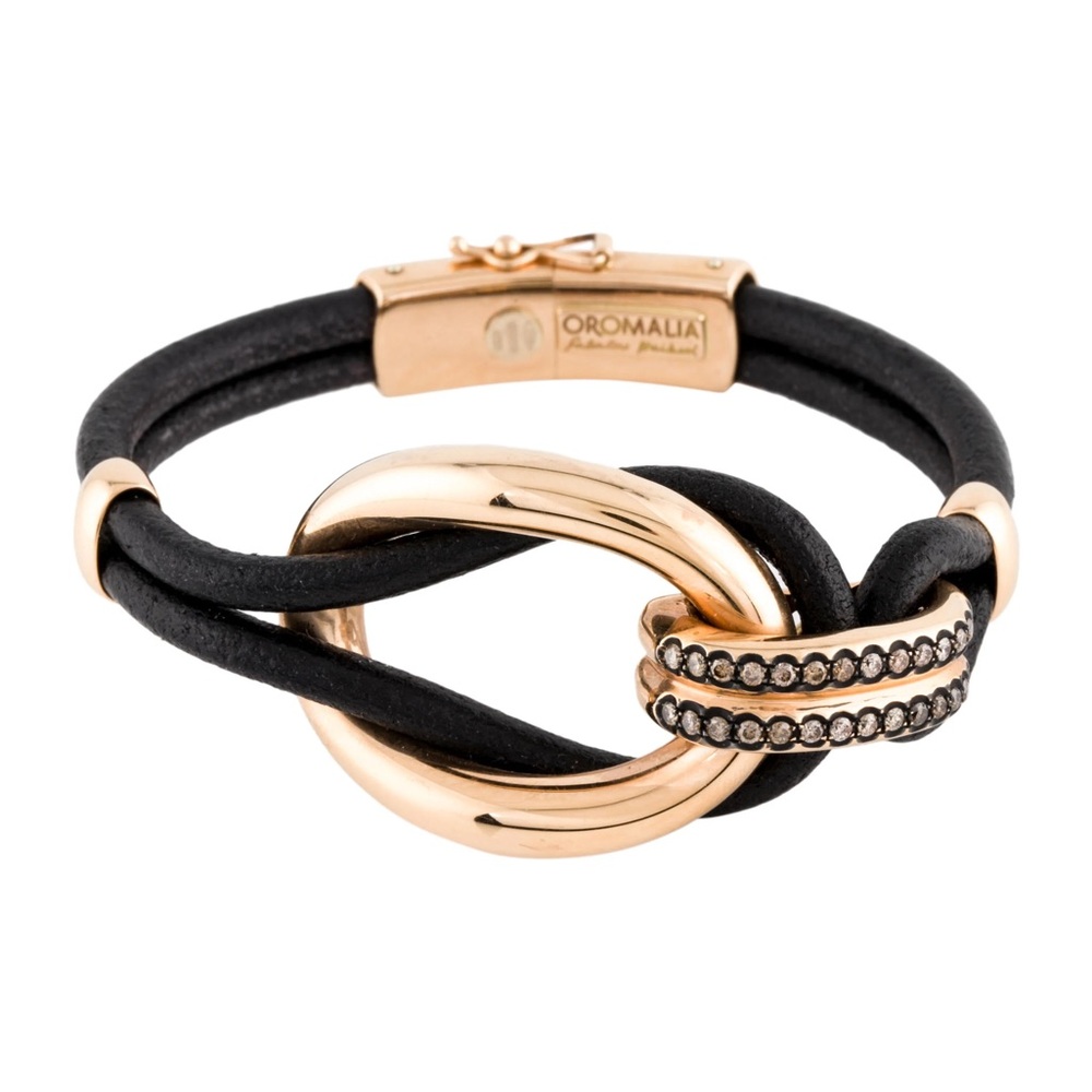 🛑 ON HOLD. 18k gold and diamond Oromalia bracelet